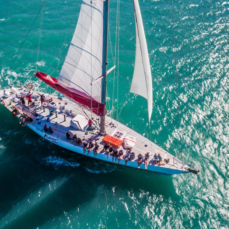 a boat that is floating in the water